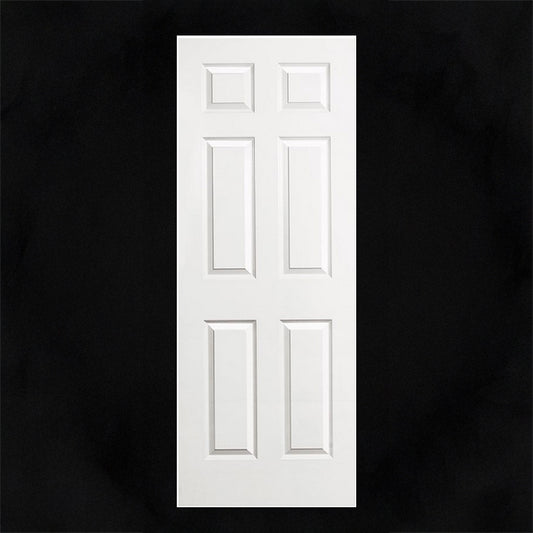 Slab:Colonist 6-Panel Raised Smooth Solid Core Slab 1 3/8"