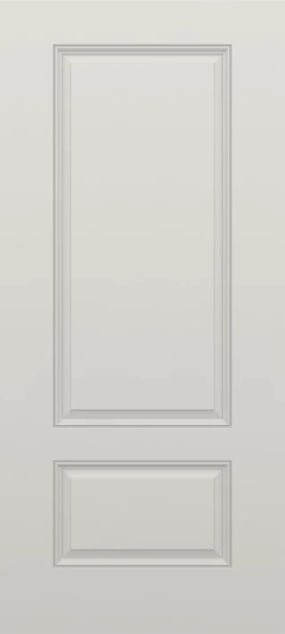 SLAB: Fiberglass Smooth 3/4 2-Panel Squaretop Raised Panels  DRS29/DRS2980 (unfinished)