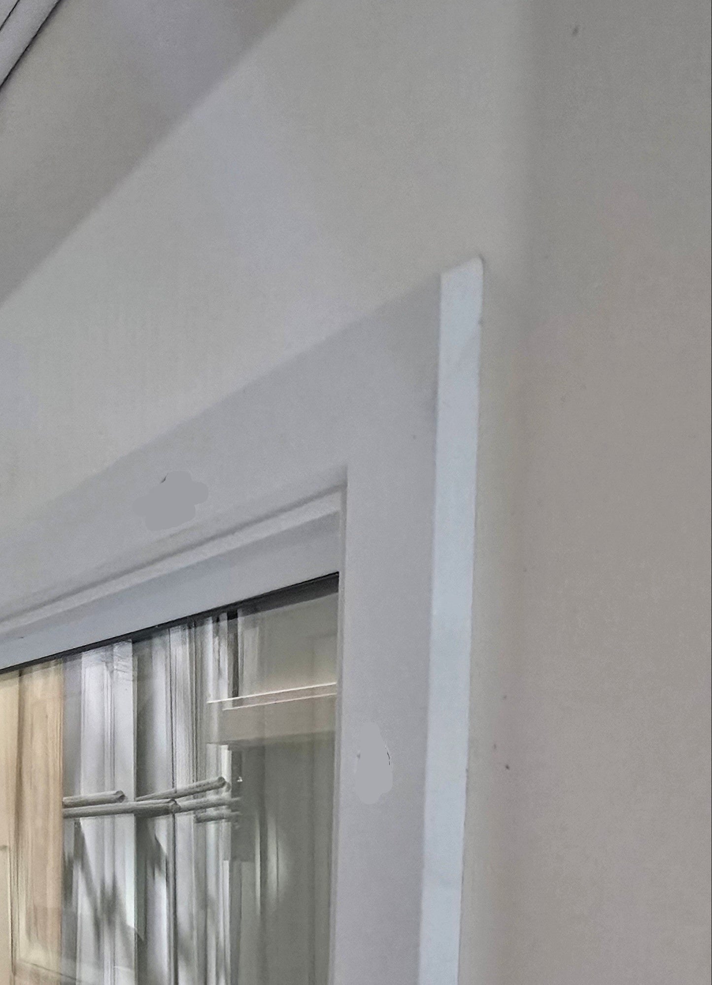 Door Glass Insert: Pure Texture Decorative Glass Non Impact Flat-Frame