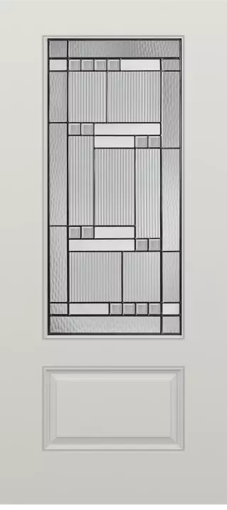 SLAB: Fiberglass Smooth 3/4 2-Panel Squaretop Raised Panels  DRS29/DRS2980 (unfinished)