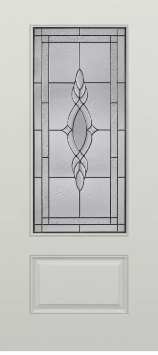 SLAB: Fiberglass Smooth 3/4 2-Panel Squaretop Raised Panels  DRS29/DRS2980 (unfinished)