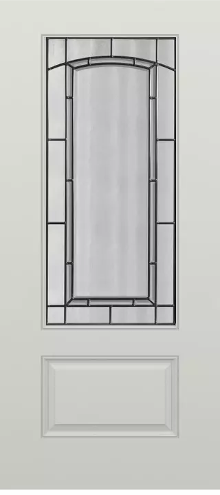 SLAB: Fiberglass Smooth 3/4 2-Panel Squaretop Raised Panels  DRS29/DRS2980 (unfinished)