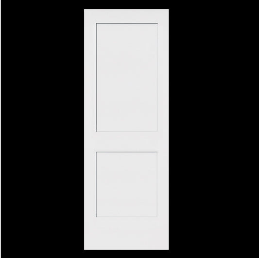 Slab:Monroe 2-Panel Smooth Monroe Solid Core Slab 1 3/4" 20 min Fire Rated