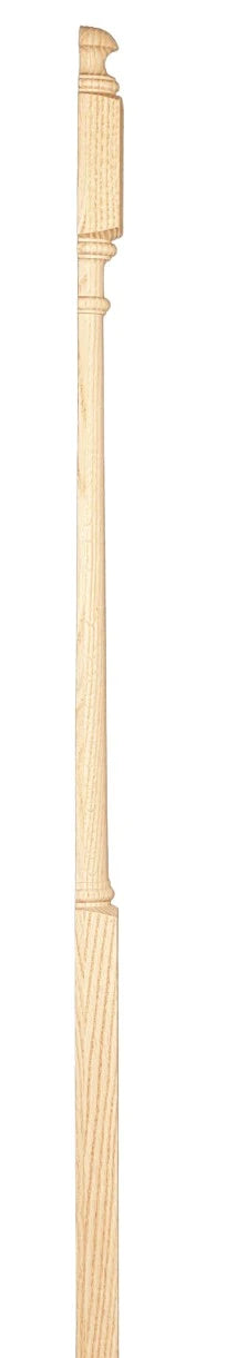 C-4040-1 Traditional Series Starting Newel - Half Only (sold as complete) 3" x 48"