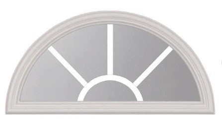 Door Glass Insert: Clear IG Glass External Grids Insert Non Impact